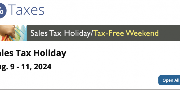 텍사스, 9일부터 11일까지 면세 … “100달러 구매시 약 8달러 절약”